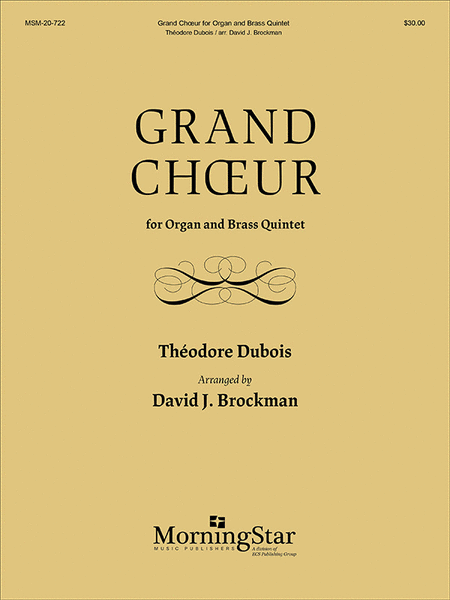 Grand Chœur for Organ and Brass Quintet image number null