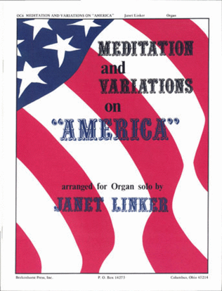 Book cover for Meditation and Variations America