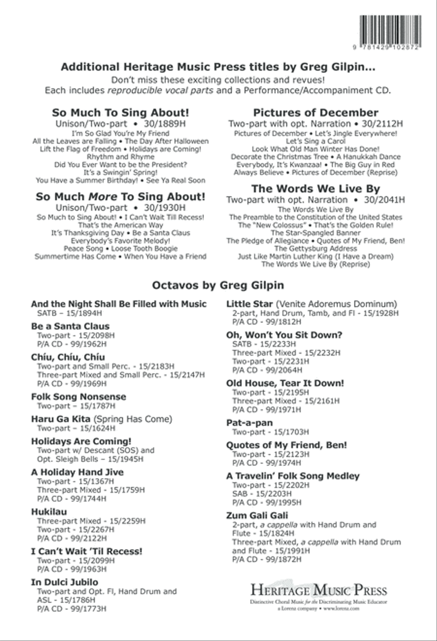 A Star Dances, an Angel Sings 3-Part scores gallery preview page 17