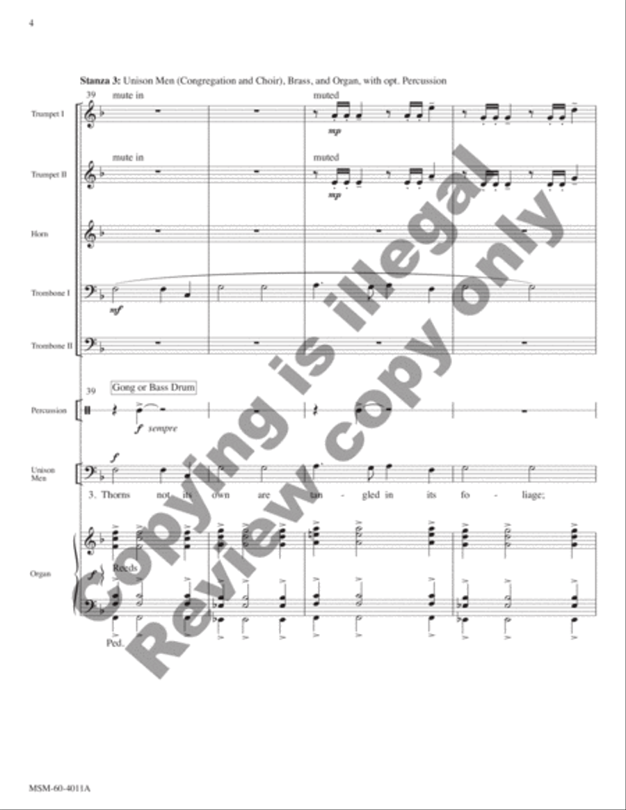 There in God's Garden (Full Score) Choir scores gallery preview page 5