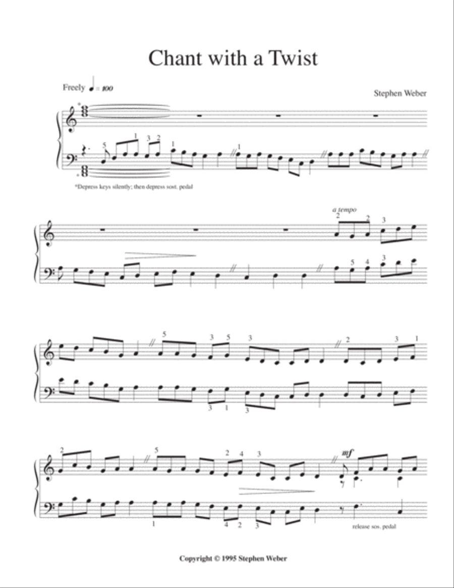 Vignettes for Piano Solo Piano Solo scores gallery preview page 2