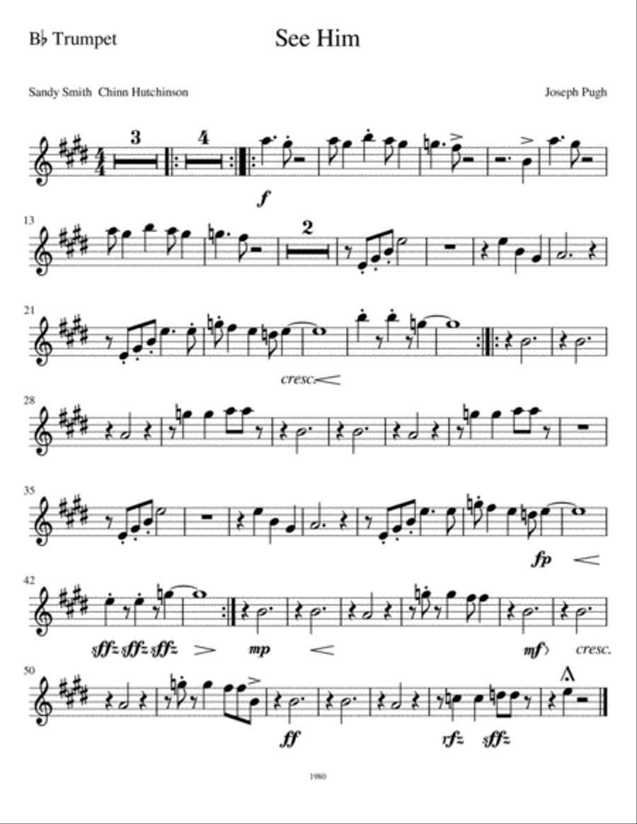 See Him Jazz Ensemble scores gallery preview page 2