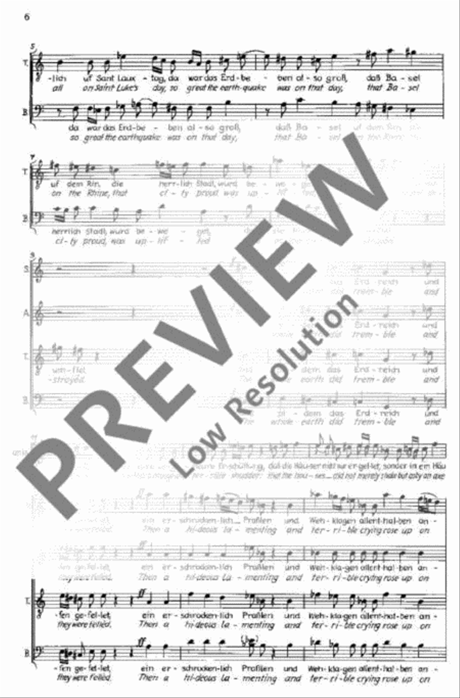 Der Tod zu Basel 4-Part scores gallery preview page 7