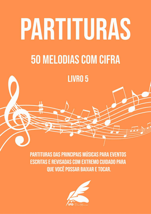 Book cover for Songbook - 50 Melodias com Cifra - Livro 5