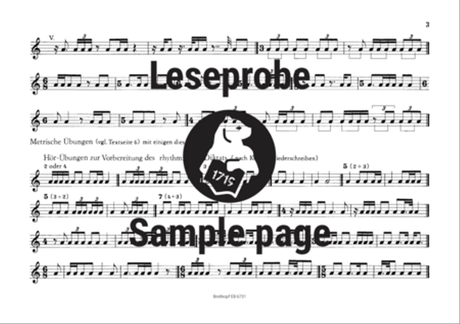 Übungen zur Gehörbildung Voice scores gallery preview page 4