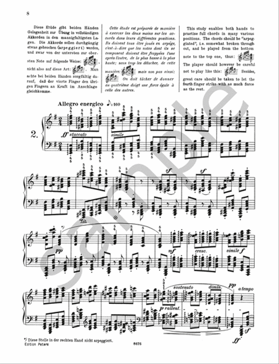 Studies Op. 70 Studies Op. 70 Piano Method scores gallery preview page 4