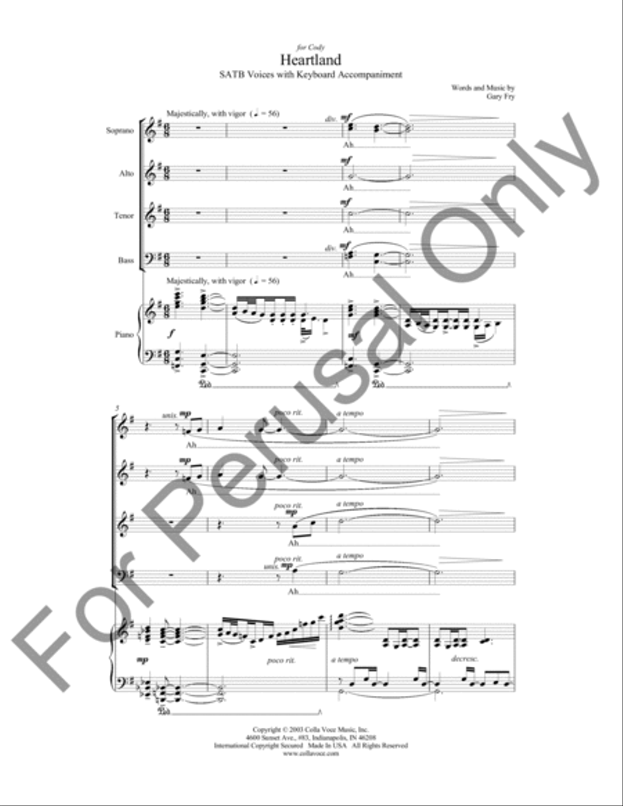 Heartland Heartland 4-Part scores gallery preview page 2