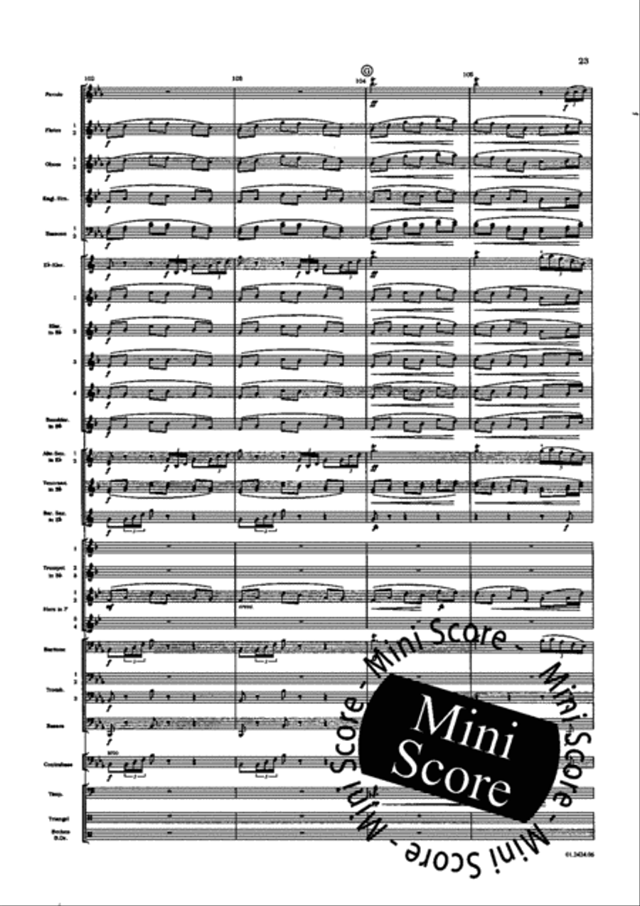 Rusalka Concert Band scores gallery preview page 27