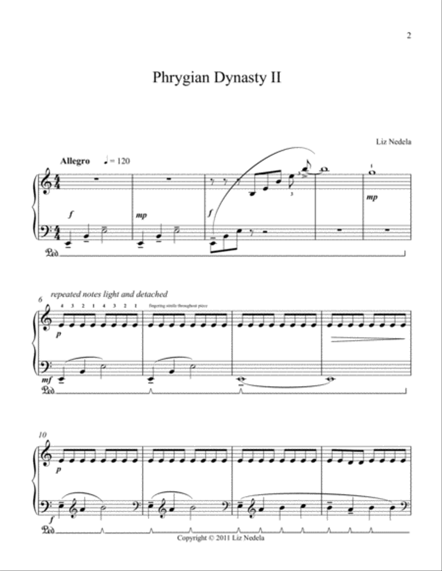 Phrygian Dynasty II Piano Method scores gallery preview page 3