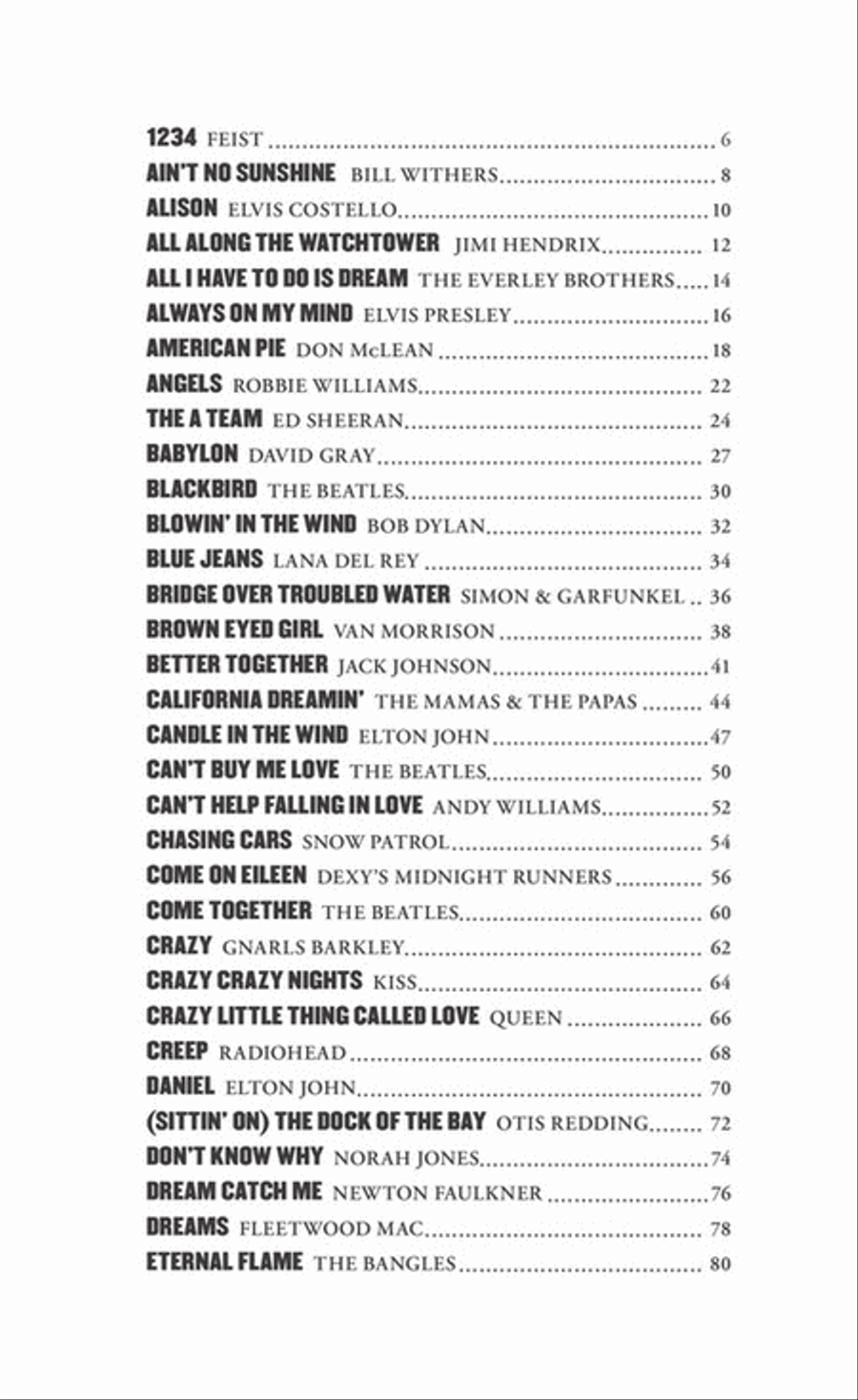 The Little Black Ukulele Songbook Ukulele scores gallery preview page 2