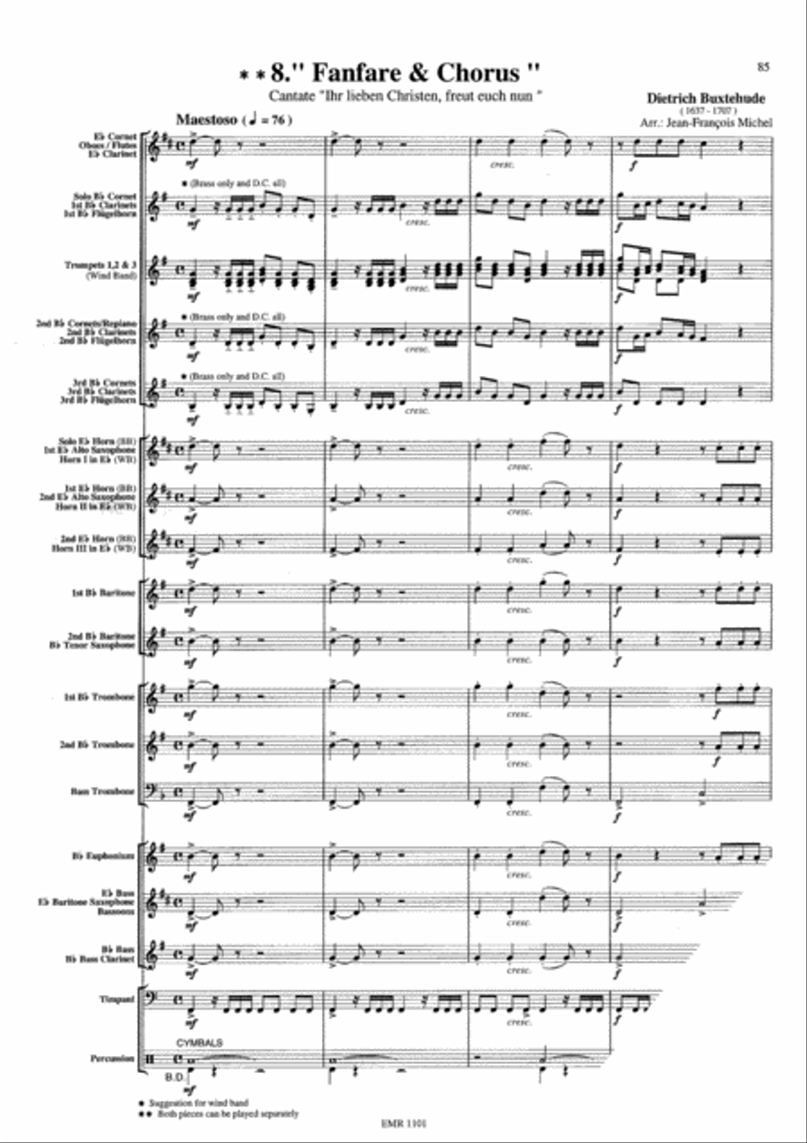Musica Sacra Musica Sacra Concert Band scores gallery preview page 10