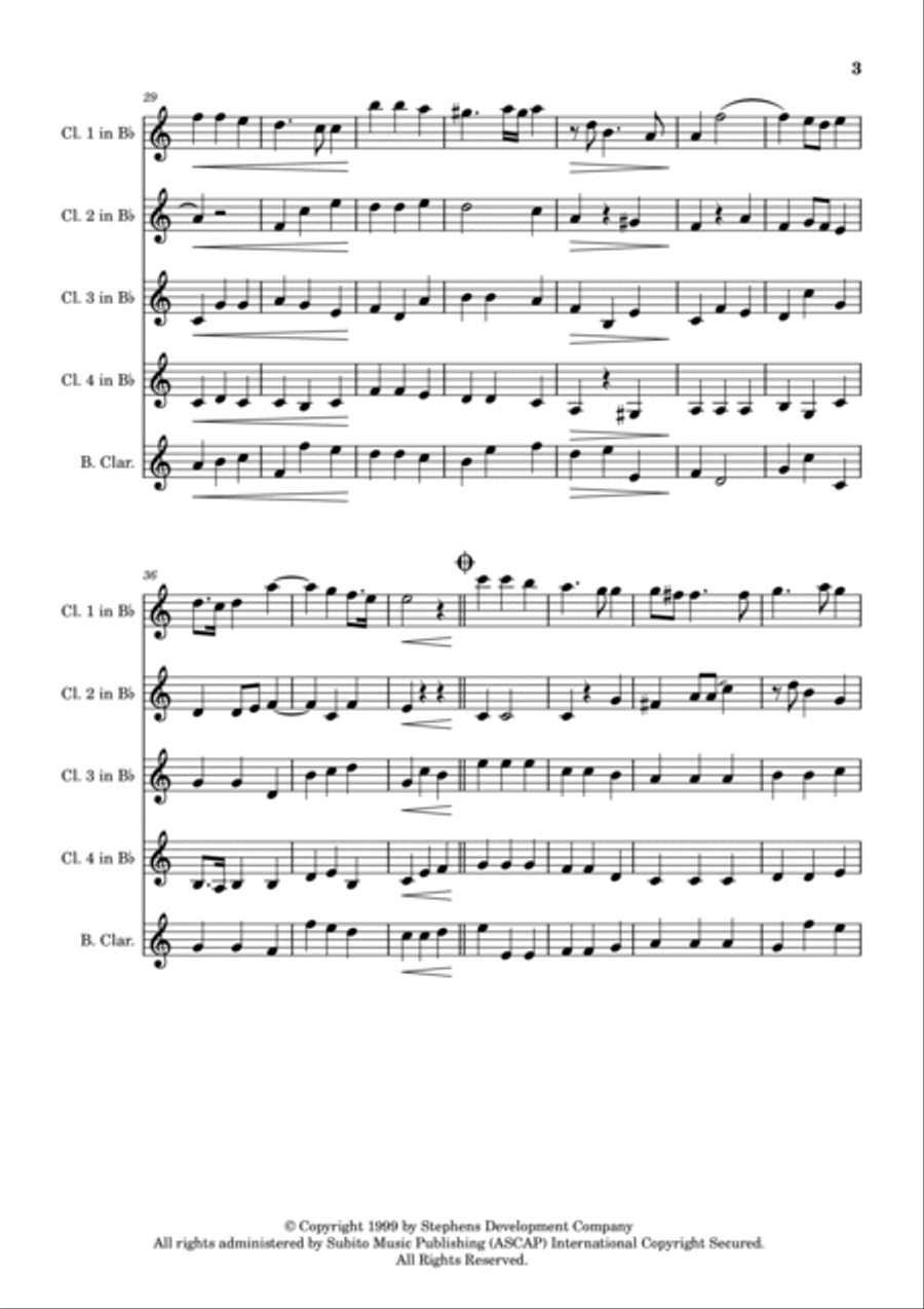 Largo Woodwind Ensemble scores gallery preview page 4