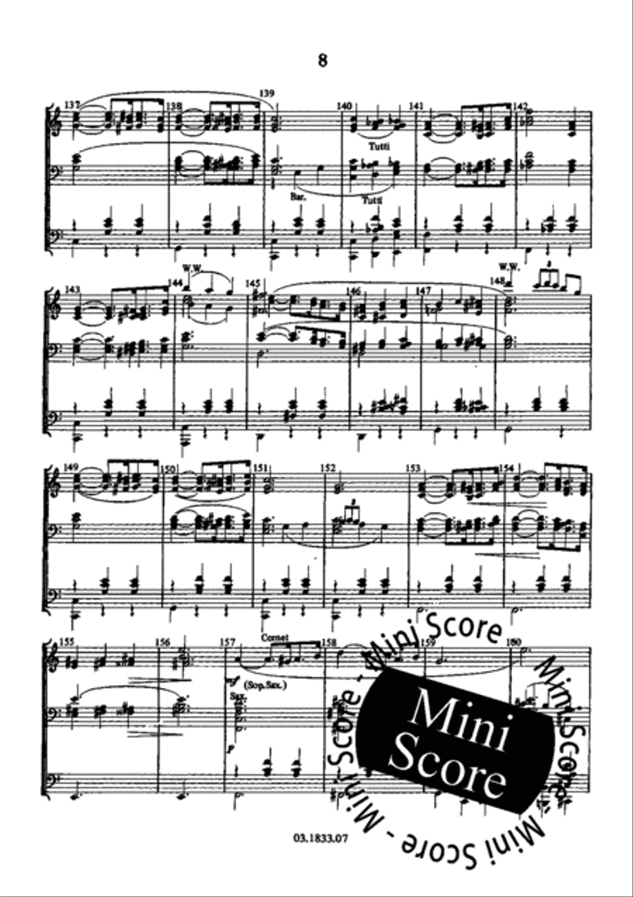 Come Dancing Come Dancing Concert Band scores gallery preview page 10