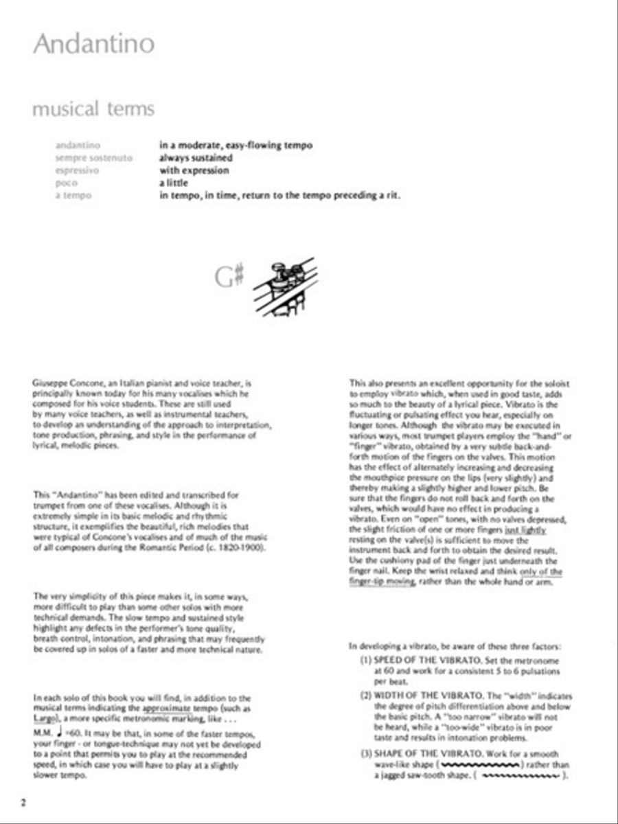 Master Solos Intermediate Level – Trumpet Trumpet Solo scores gallery preview page 4