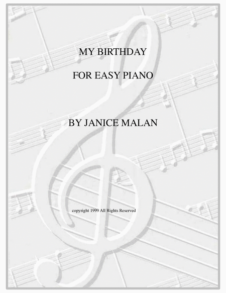 My Birthday for easy piano image number null
