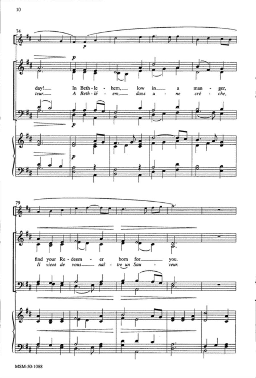 What Is This Lovely Fragrance? 4-Part scores gallery preview page 6