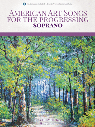 Book cover for American Art Songs for the Progressing Singer - Soprano