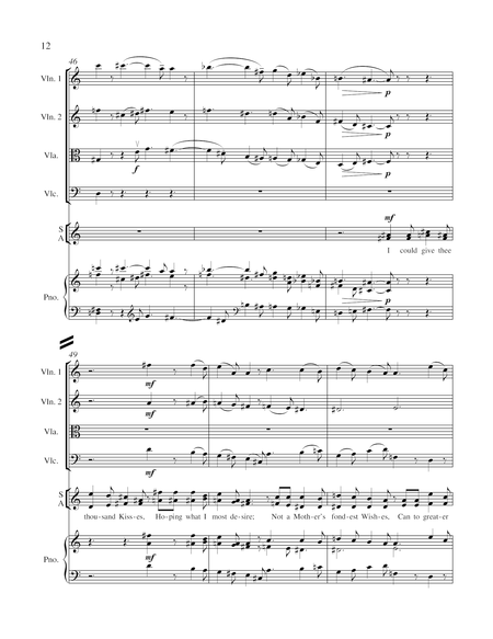 A Cradle Hymn (Full Score)