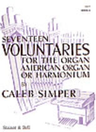 Book cover for Seventeen Voluntaries. Book 6