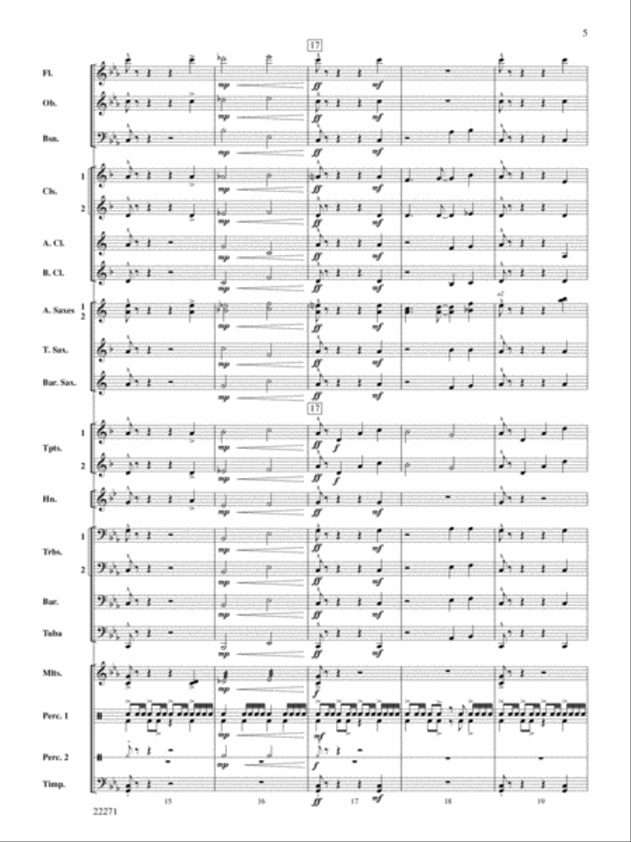 Nemesis: Score Concert Band scores gallery preview page 5
