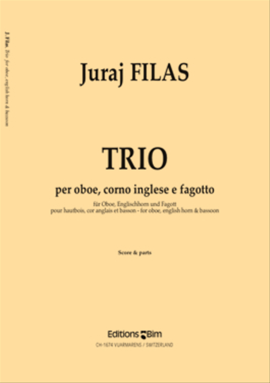 Trio English Horn scores gallery preview page 1