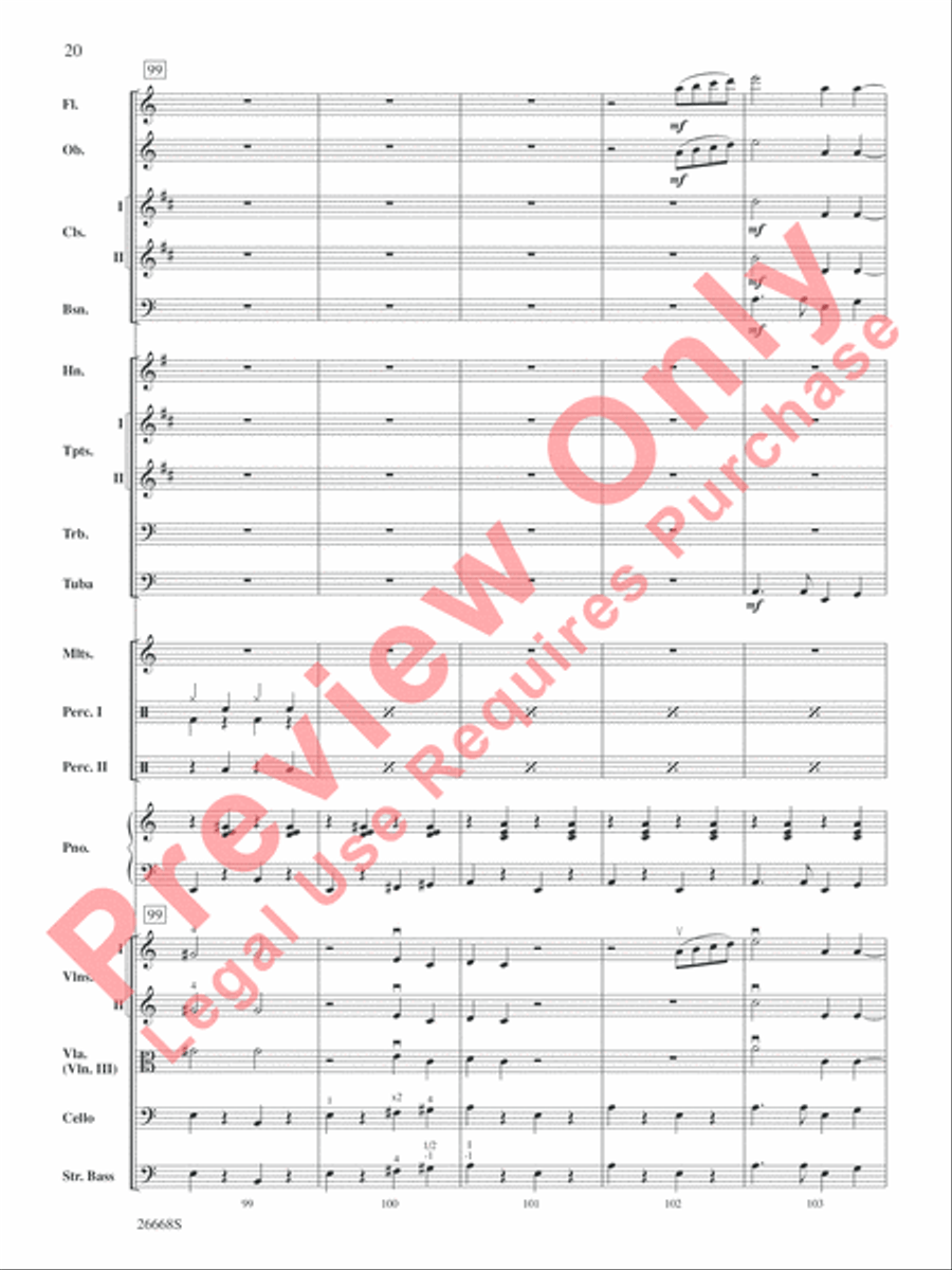 Grease Grease Full Orchestra scores gallery preview page 21