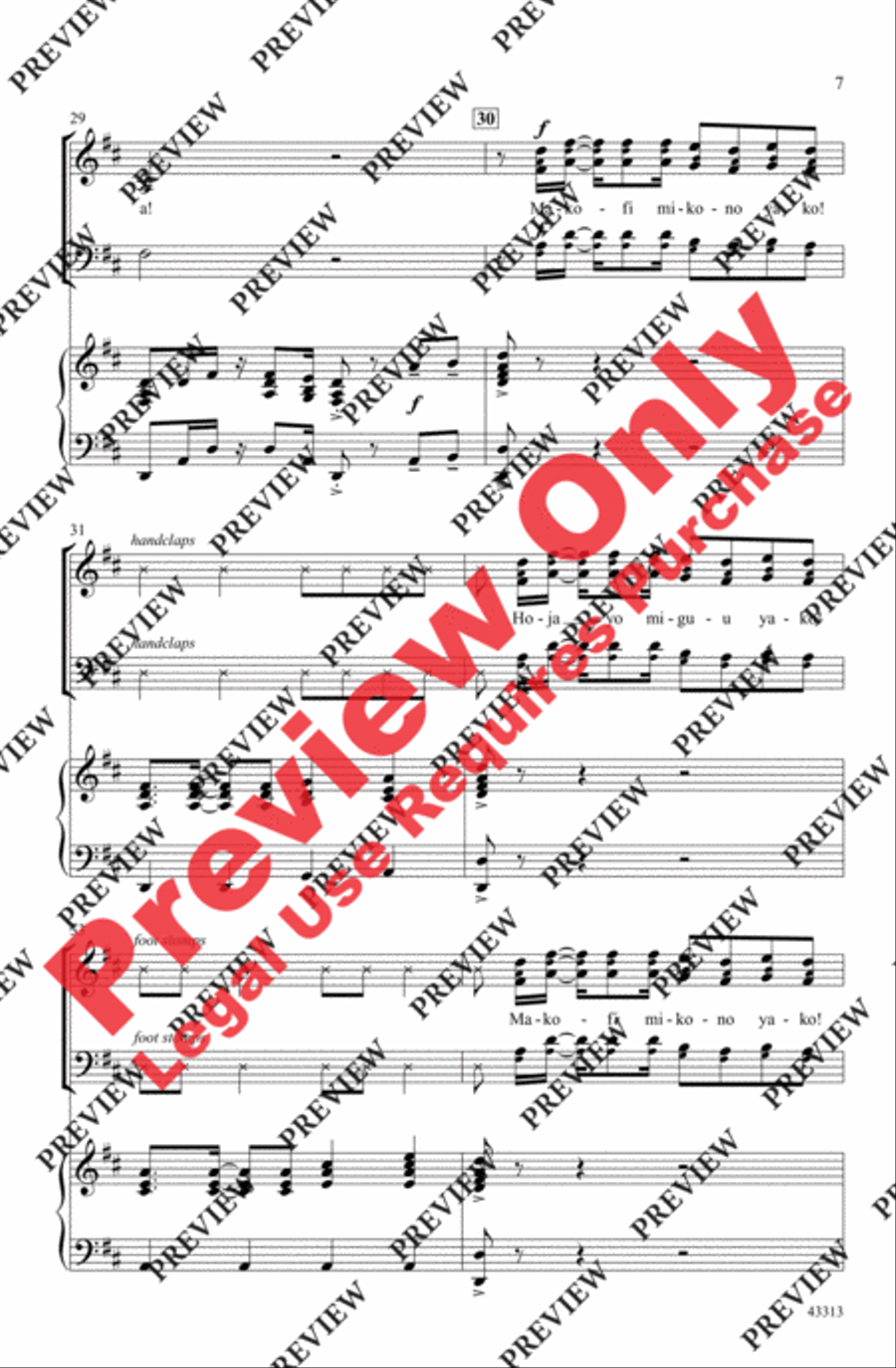Sisi Sote - SoundTrax CD (CD only) Choir scores gallery preview page 7