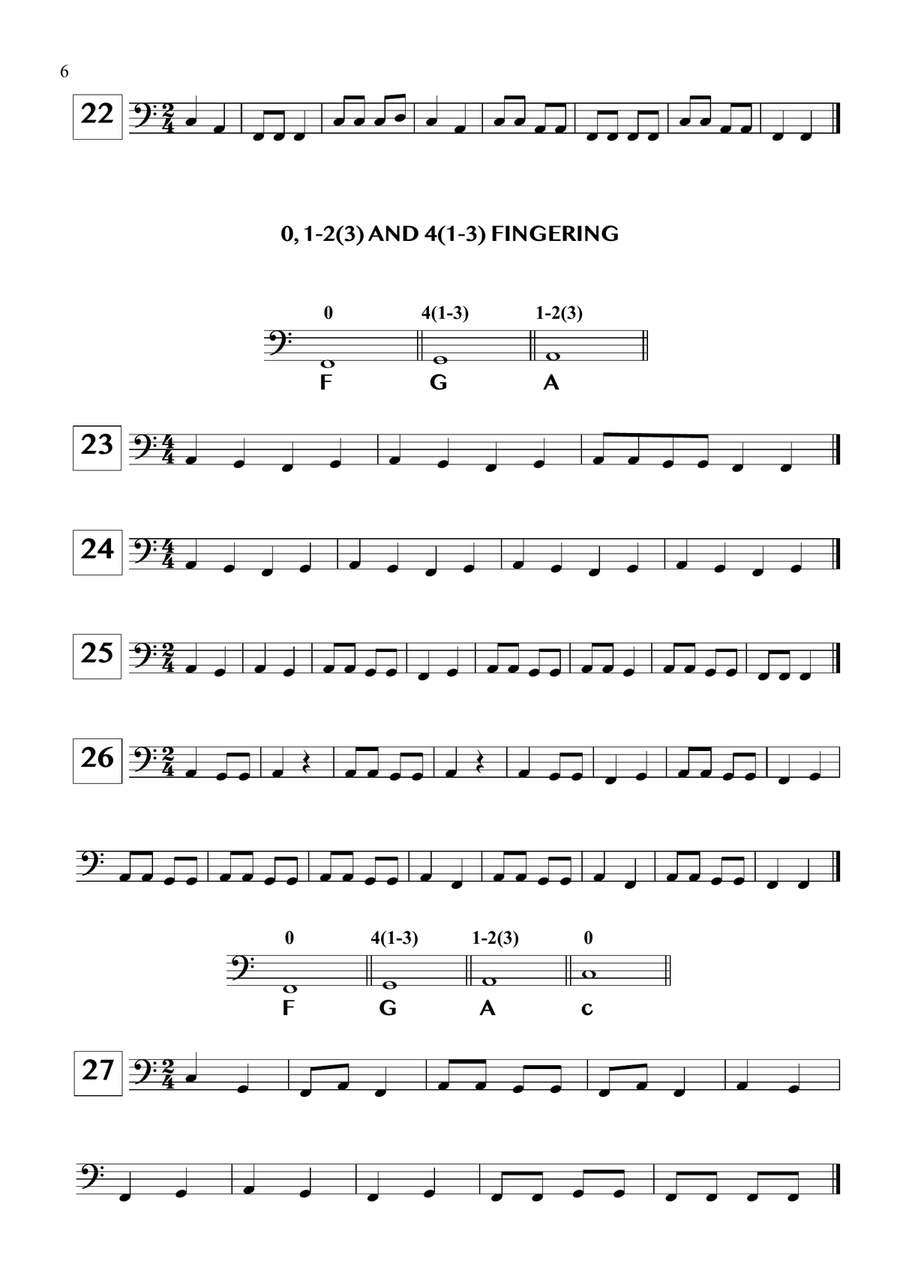 F-Tuba Book for Kids F-Tuba Book for Kids Tuba scores gallery preview page 6