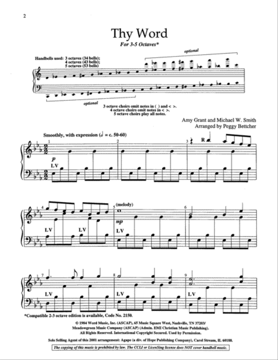 Thy Word 5-Octaves scores gallery preview page 12