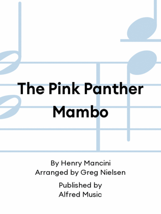 Book cover for The Pink Panther Mambo