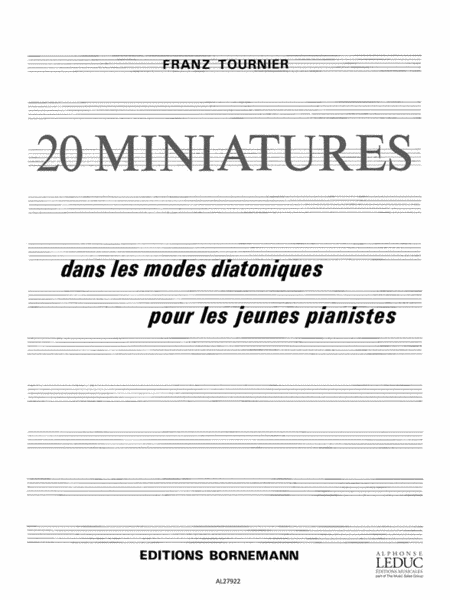 20 Miniatures (piano Solo)