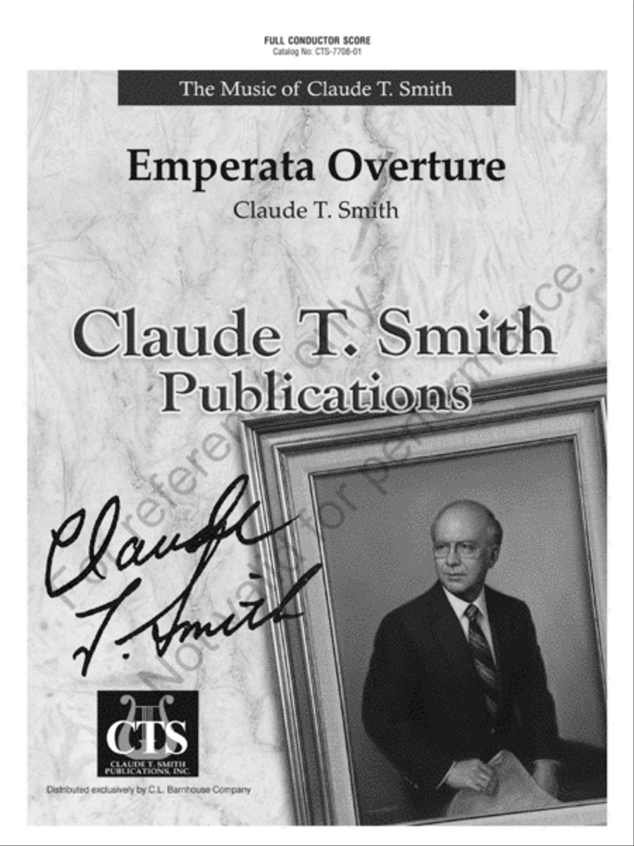 Emperata Overture Concert Band scores gallery preview page 2