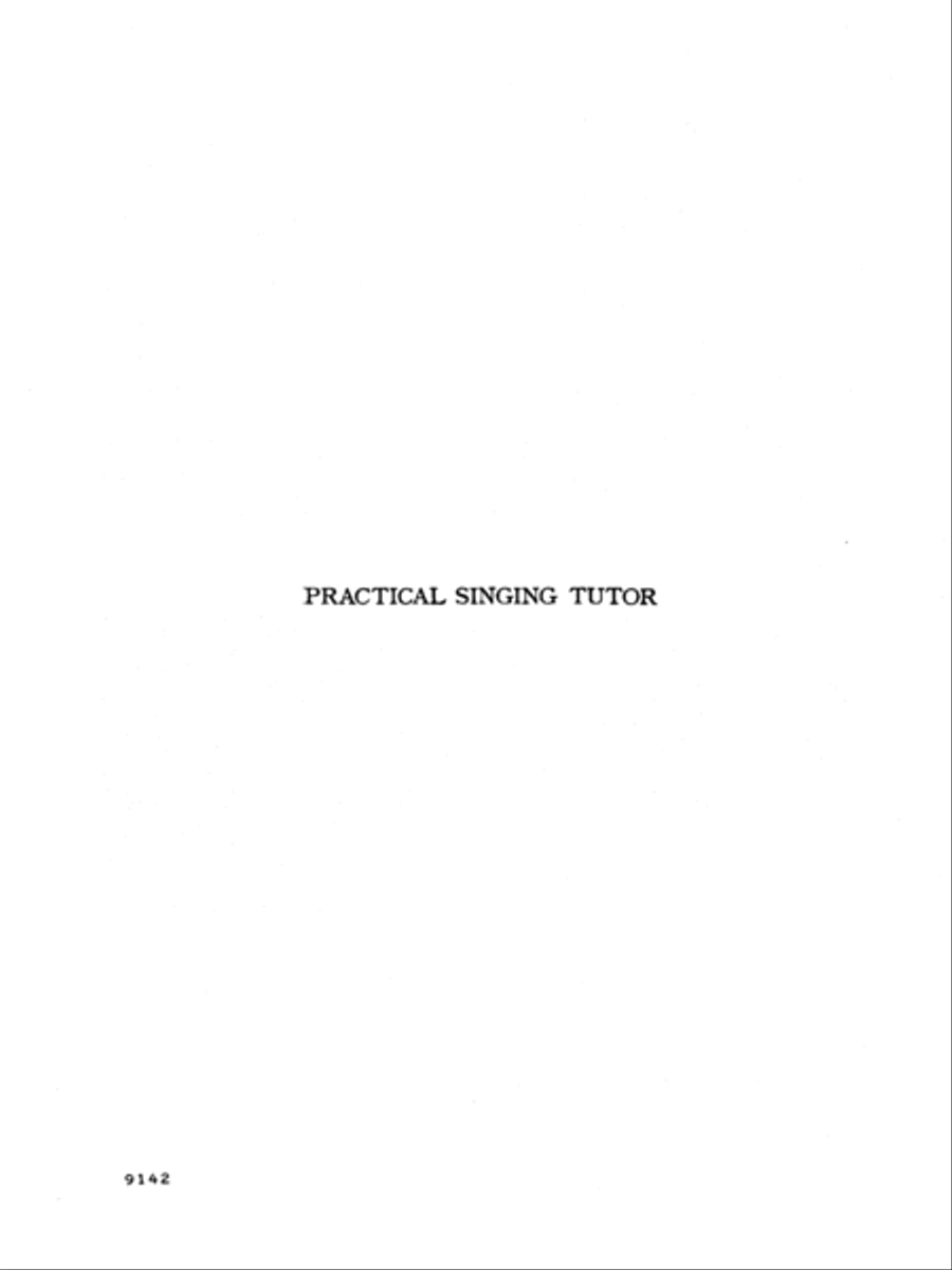 Practical Singing Tutor, Op. 474 Voice scores gallery preview page 7