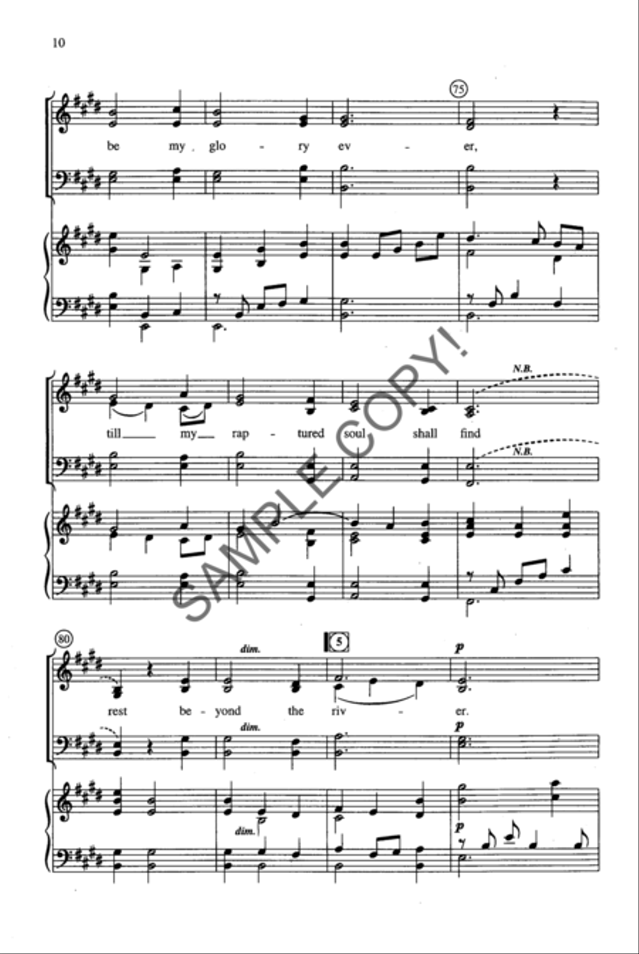 Shadow of the Cross 4-Part scores gallery preview page 8