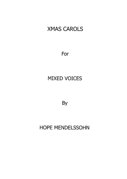 Xmas Carols for Mixed Voices