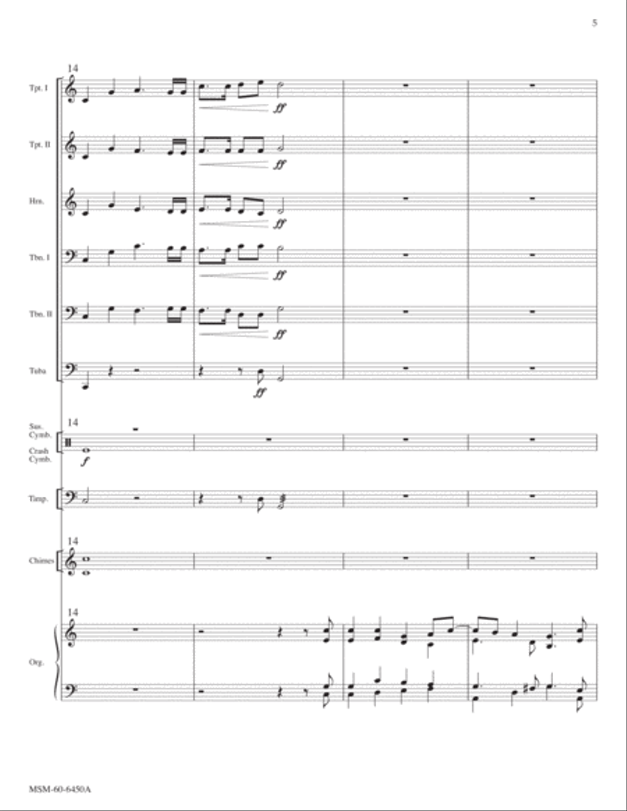 A Mighty Fortress is Our God (Isometric) Choir scores gallery preview page 5