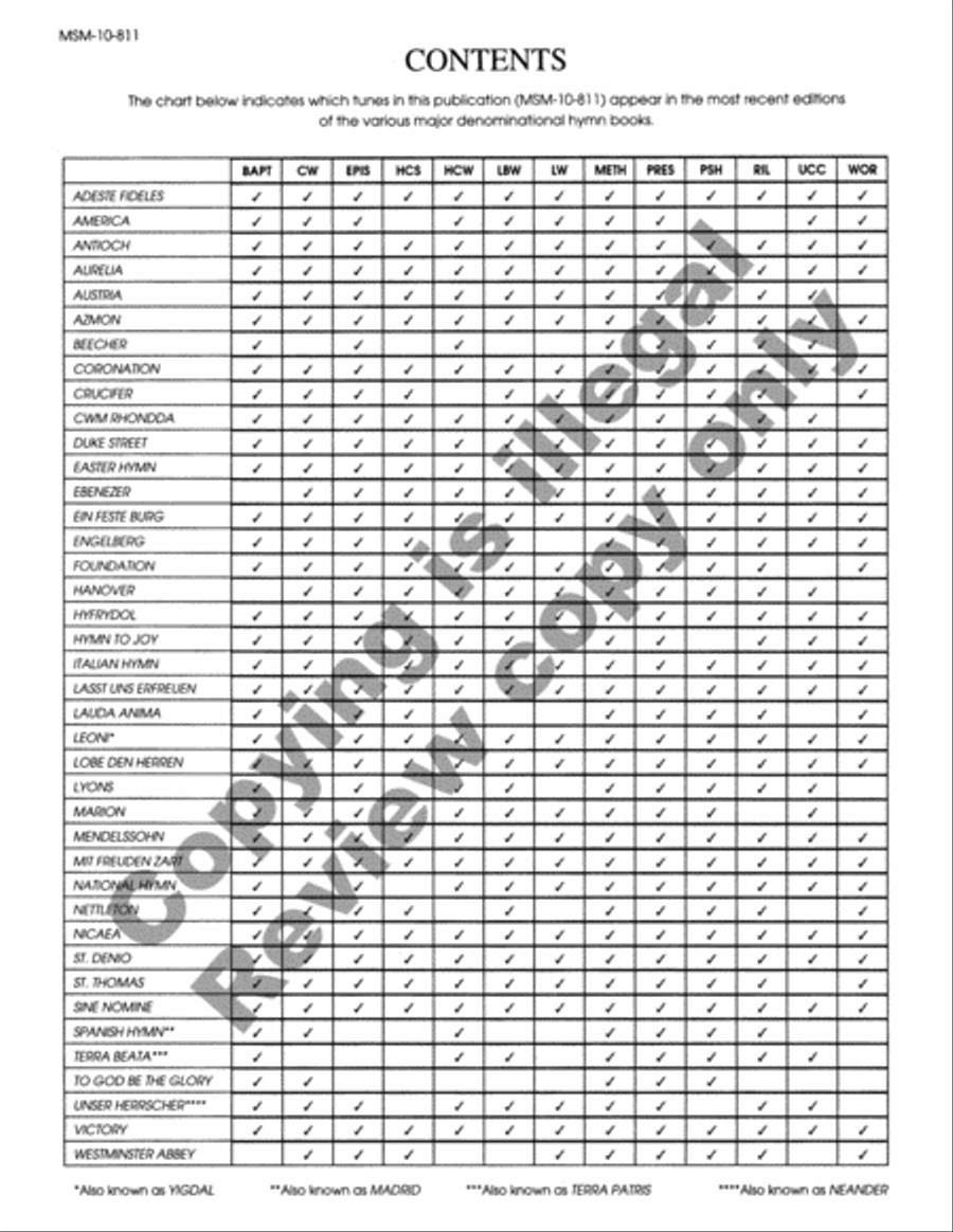 Creative Hymn Introductions Organ scores gallery preview page 4