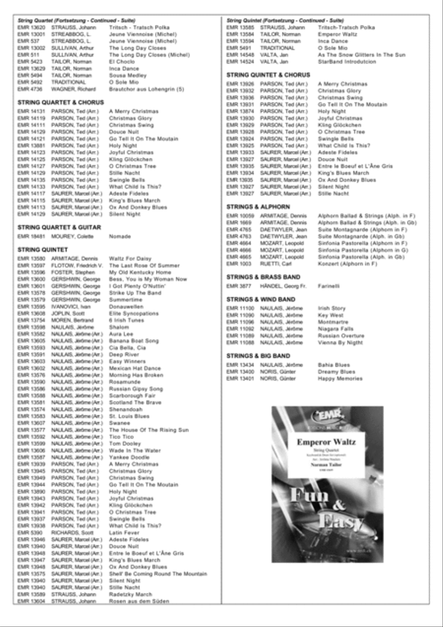 Latino String Quartet scores gallery preview page 5