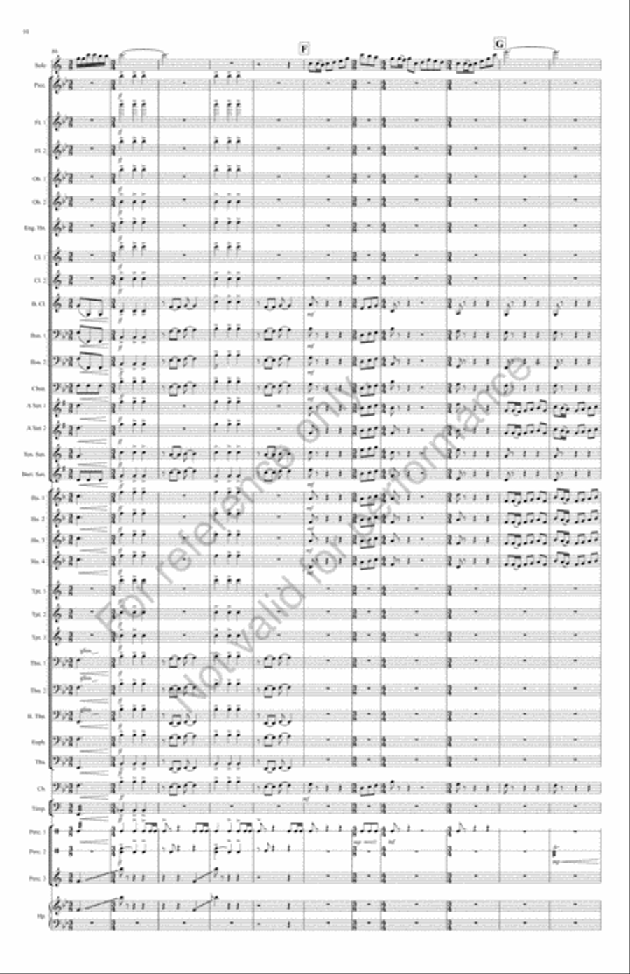 Shenandoah Fantasy Concert Band scores gallery preview page 11