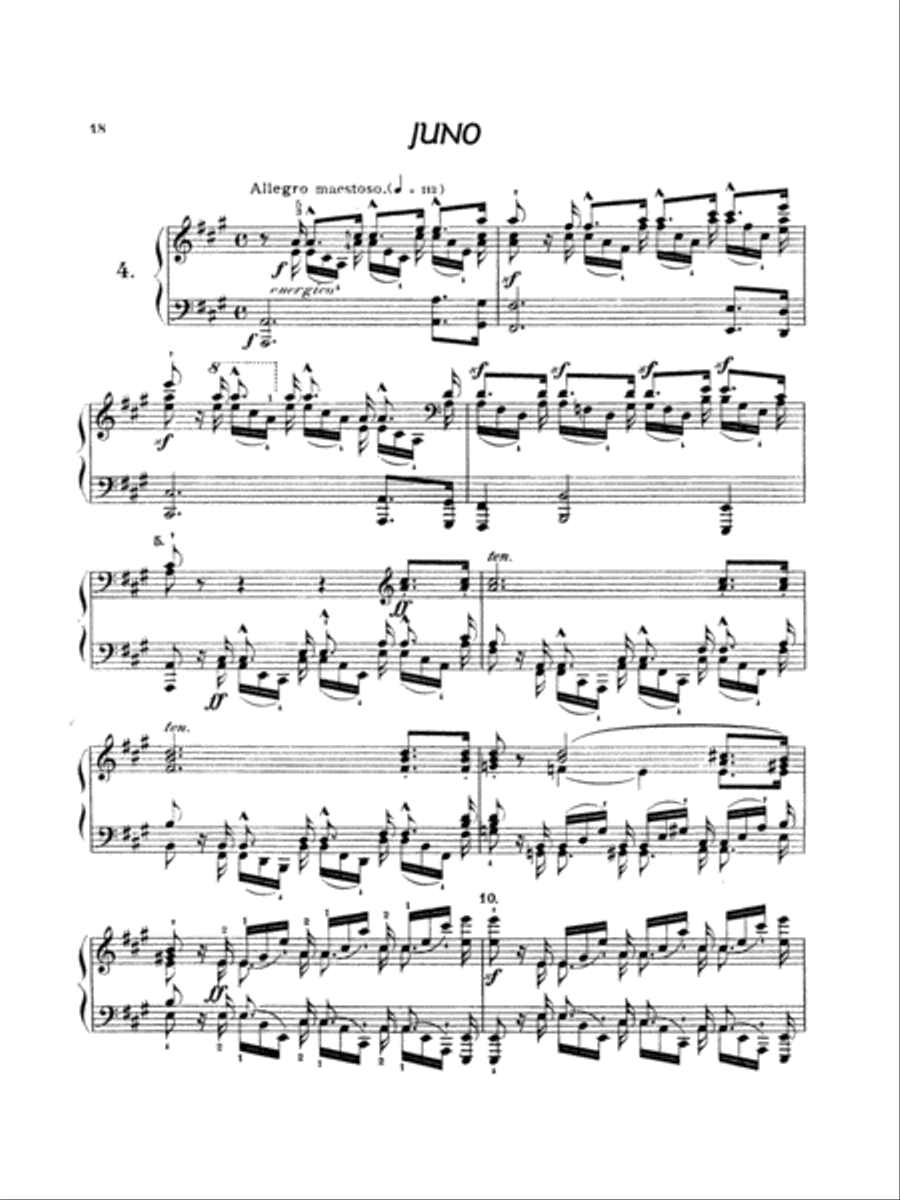 Moscheles: Grand Characteristic Studies, Op. 95 Piano Method scores gallery preview page 1