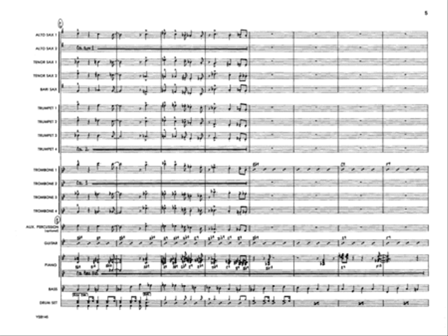Touch of Dixie Jazz Ensemble scores gallery preview page 5