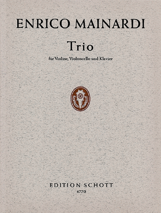 Piano Trio Parts (1954)