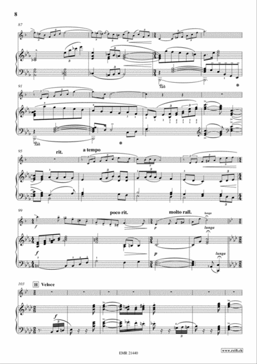 Concerto No. 7 Euphonium scores gallery preview page 8
