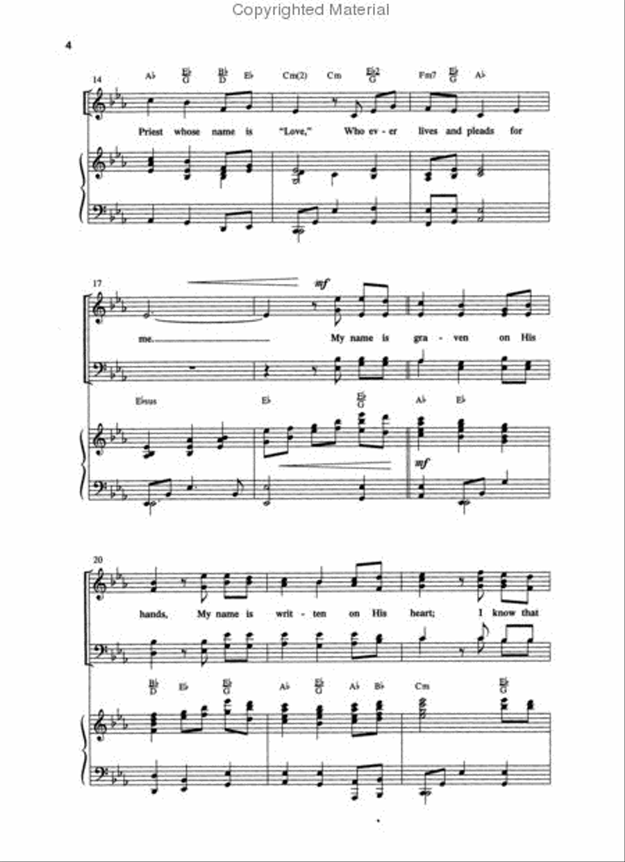 Before the Throne of God Above - Anthem 4-Part scores gallery preview page 3
