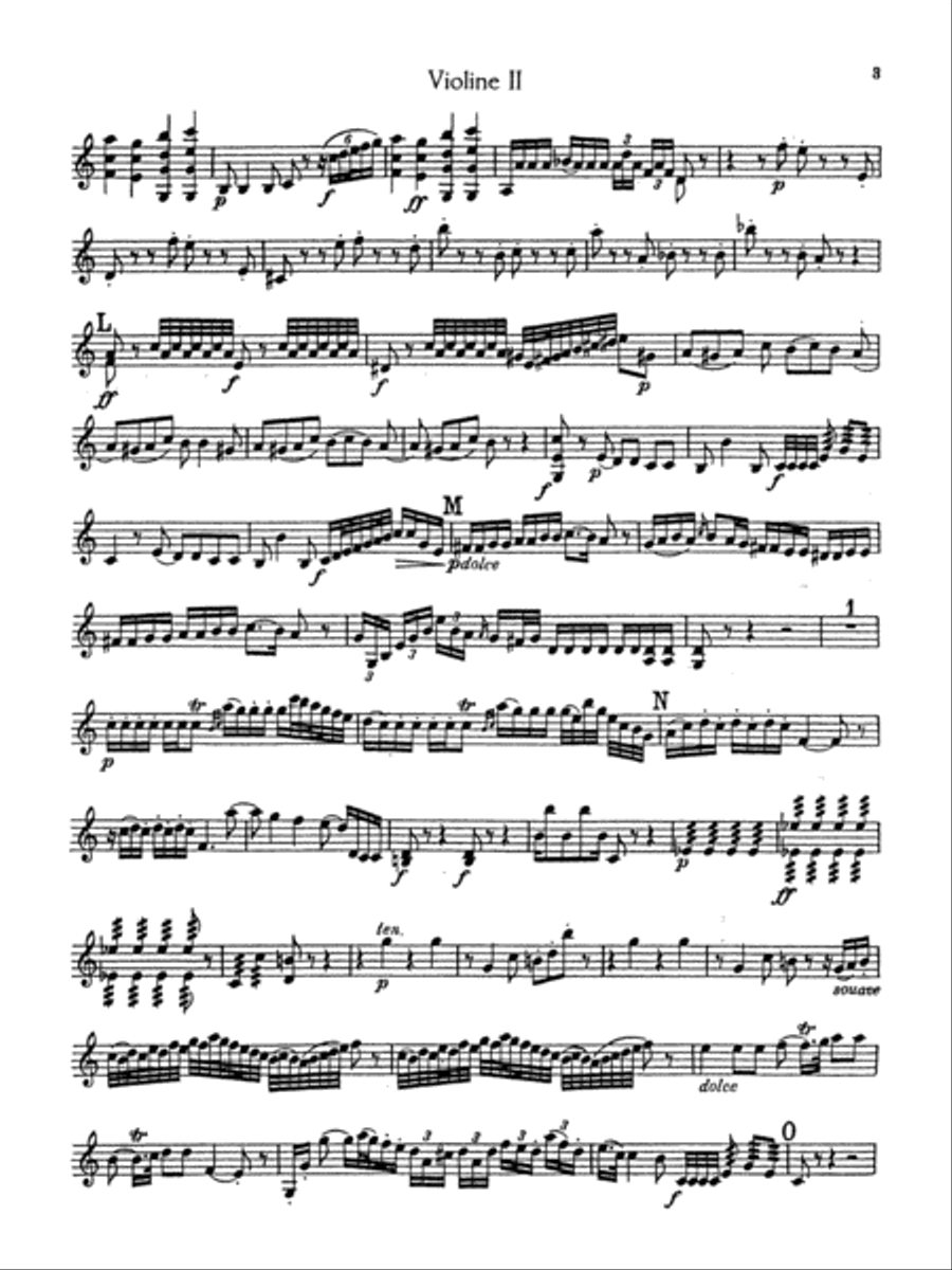 Boccherini: Second Quintet in C Major, for Two Violins, Viola, Cello and Guitar Viola scores gallery preview page 5