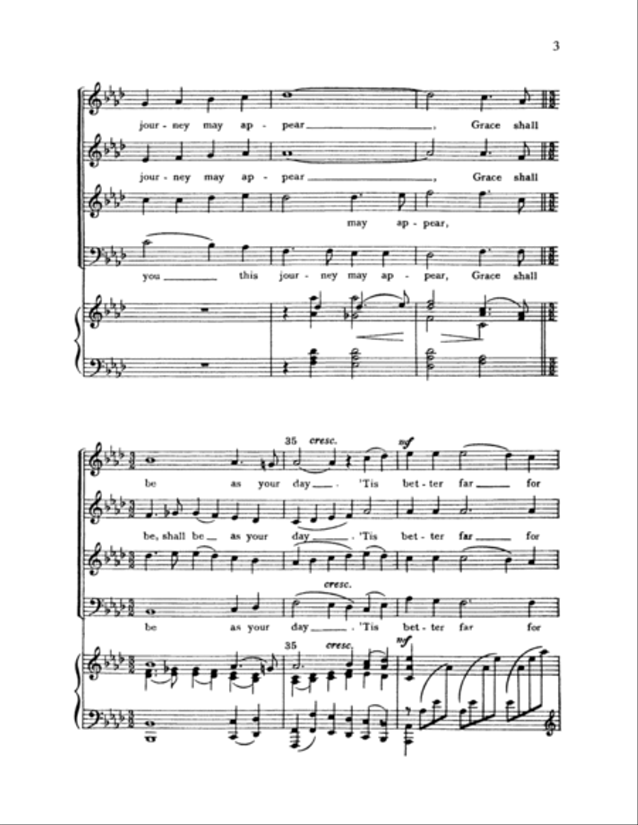 Come, Come Ye Saints Come, Come Ye Saints 4-Part scores gallery preview page 3