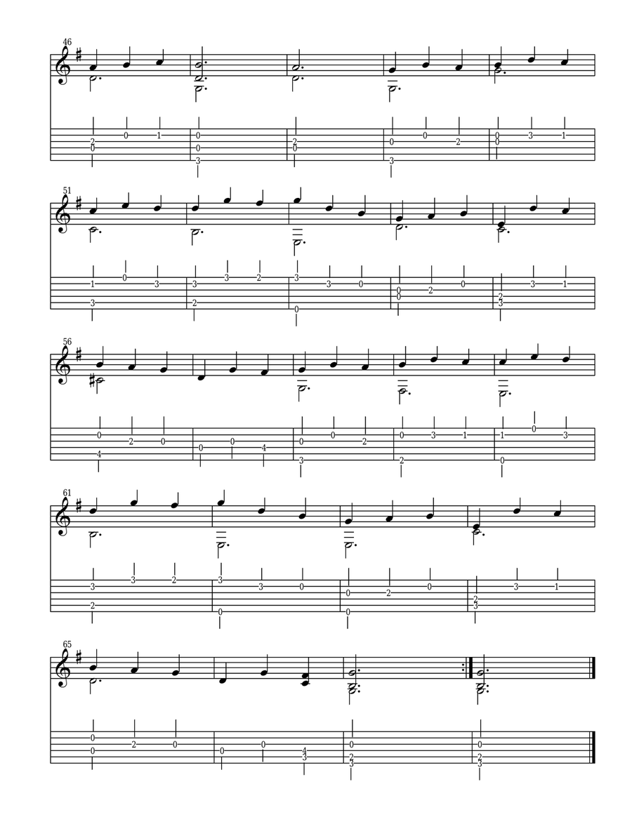 J.S. Bach (Easy Fingerstyle Guitar) J.S. Bach (Easy Fingerstyle Guitar) Classical Guitar scores gallery preview page 5