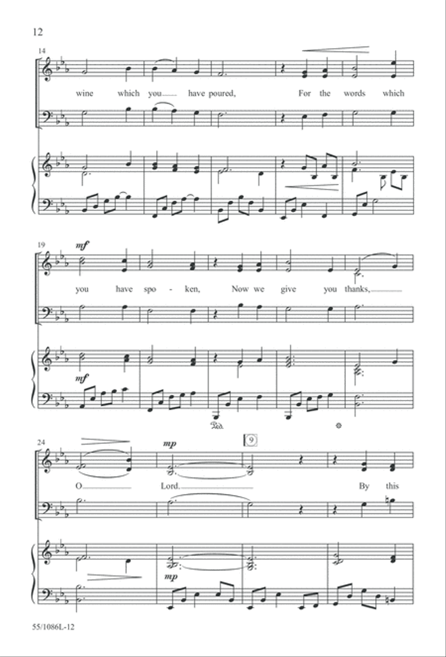 Out of the Shadows 3-Part scores gallery preview page 12