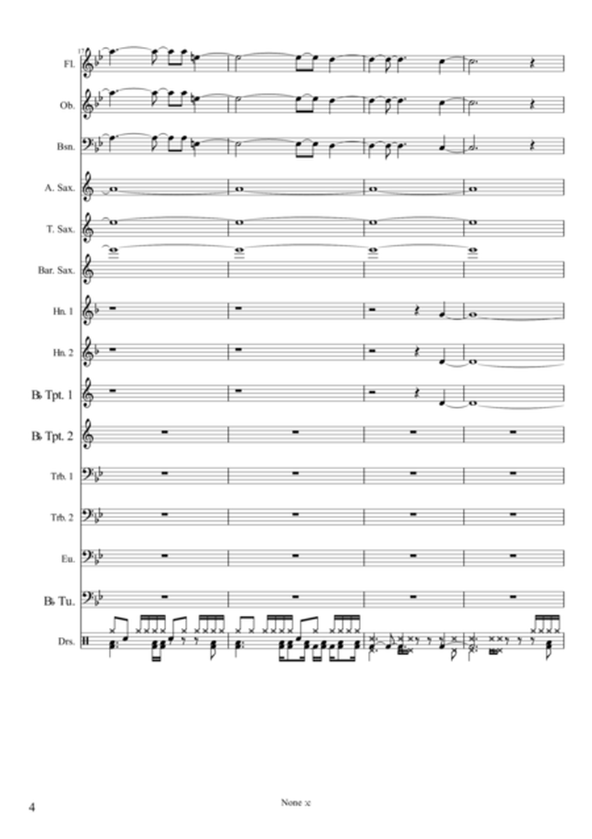 Hope and Sorrow - Conductor Score image number null