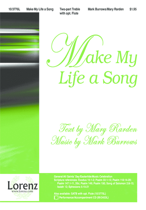 Book cover for Make My Life a Song